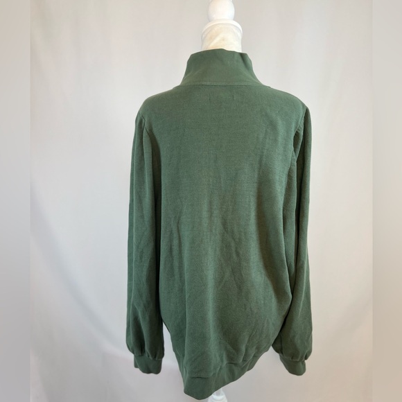 NEW / Madewell Simply Garment-Dyed Terry Zip-Up Lightweight Sweatshirt - Picture 3 of 8